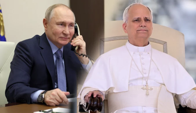 Władimir Putin rozmawiał telefonicznie z papieżem. "Wyraził wdzięczność"