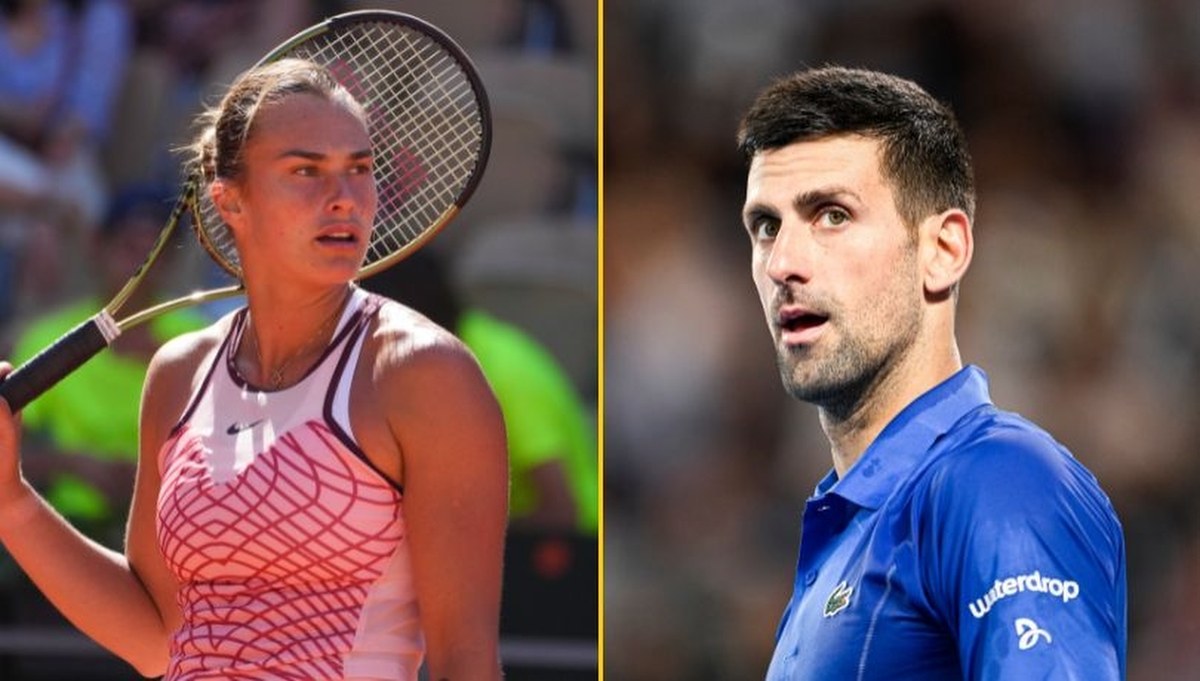 Nietypowy pojedynek Djokovicia z Sabalenką. "Co powiesz na to Novak?"