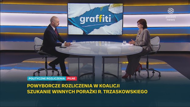 - Myślę, że Joanna Mucha od wielu lat szuka swojego miejsca w polityce i chyba go nie znalazła - powiedziała w "Graffiti" minister Izabela Leszczyna. W ten sposób posłanka skomentowała ostrą krytykę pod adresem jej ugrupowania ze strony polityk Polski 2050. Dzień wcześniej Mucha uderzyła na antenie Polsat News w PO, mówiąc, że partia Donalda Tuska nie uczy się na błędach.