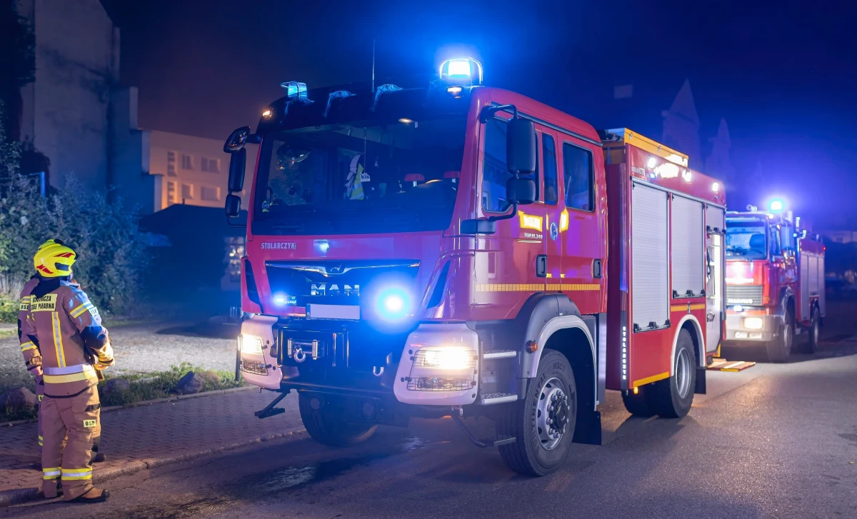 Wybuch butli z gazem w jednym z bloków przy ul. Gościnnej w Kaliszu (woj. wielkopolskie). Ewakuowanych zostało 14 osób, w tym troje dzieci. Część z nich nie mogła wrócić do swoich mieszkań. 