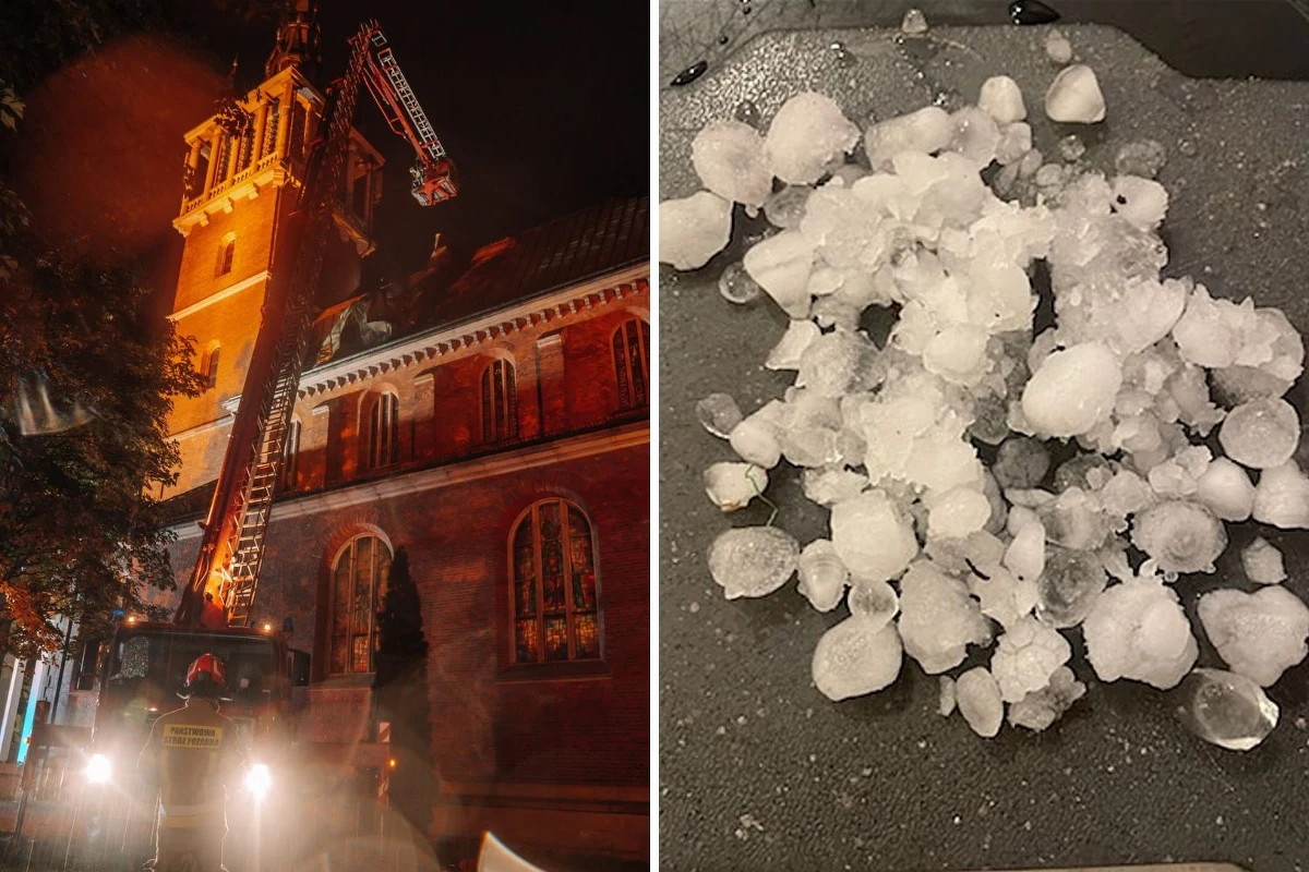 Ponad 1,9 tys. razy interweniowali strażacy w czwartek oraz w nocy z czwartku na piątek w związku z burzami, jakie przechodziły nad Polską. Strażacy zabezpieczali m.in. uszkodzone dachy. Ucierpiało między innymi pokrycie bazyliki w Trzebini. To jednak nie koniec niebezpiecznej pogody. Dziś obowiązują kolejne ostrzeżenia IMGW. 