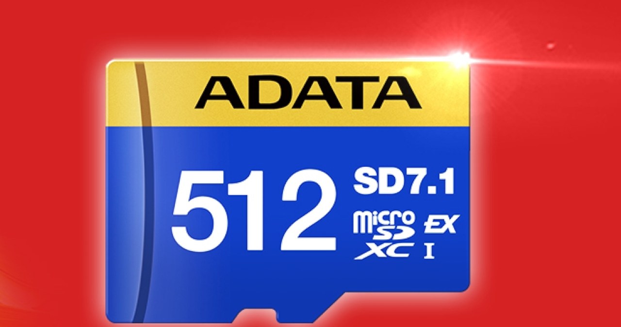 Karty microSDXC ADATY dla użytkowników Nintendo Switch 2