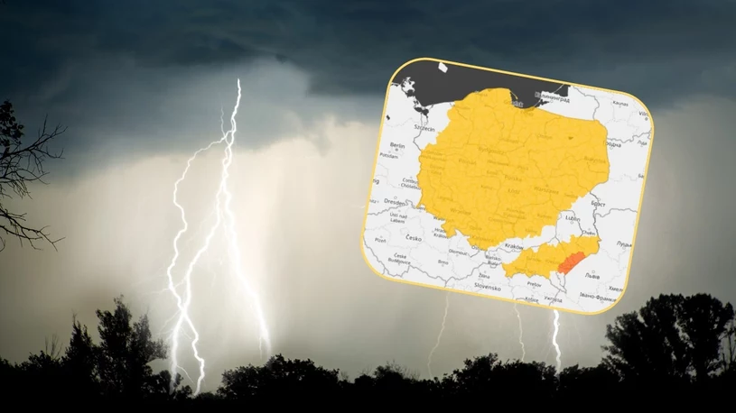 Upał i burze z gradem. IMGW ostrzega prawie całą Polskę