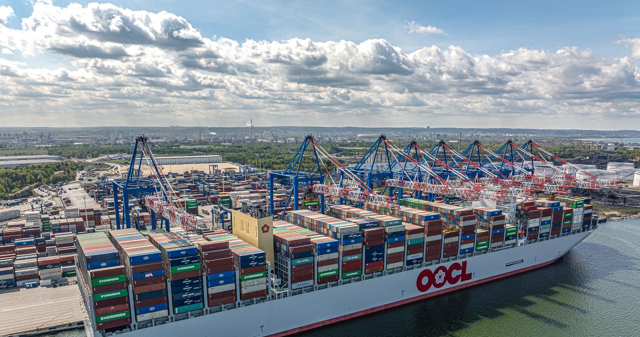 Gigant jeszcze większy. Gdański port przyjmie największe statki świata