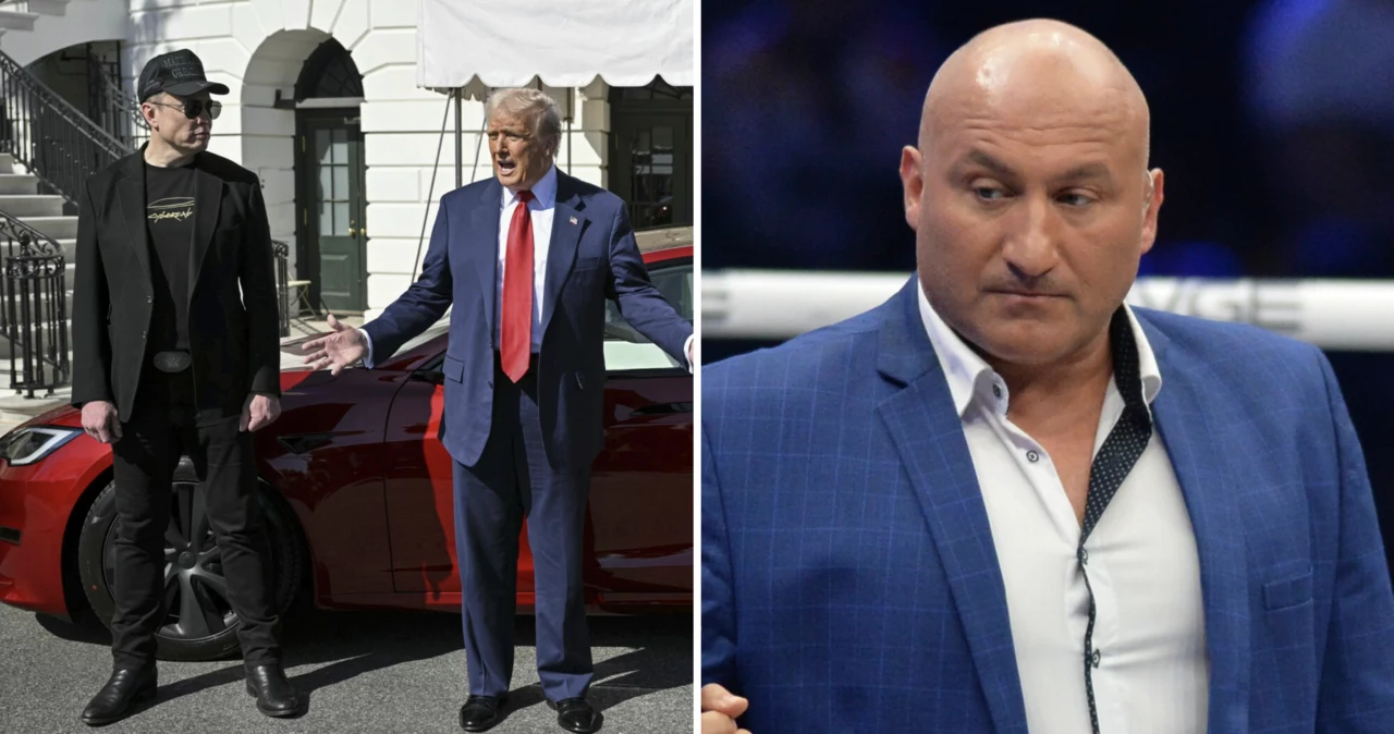 Marcin Najman wtrącił się do sprzeczki Muska z Trumpem