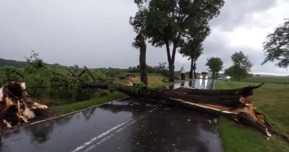 "Wydarzenia": Katastrofalne skutki nawałnicy w Małopolsce