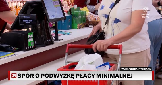 Spór o podwyżkę płacy minimalnej