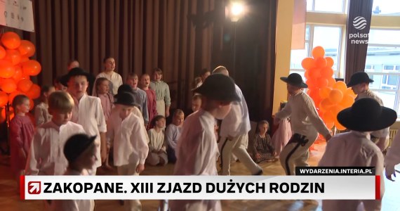 Duże rodziny spotkały się w Zakopanem