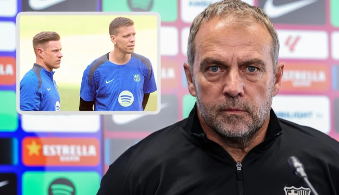 Głośno o tym, jak zachowali się Szczęsny i ter Stegen. Flick stracił nerwy. Bramkarz skreślony