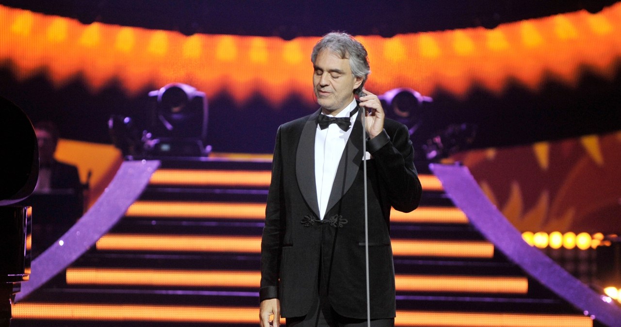 Andrea Bocelli zagrał koncert w Warszawie. Zwrócił się do Polaków