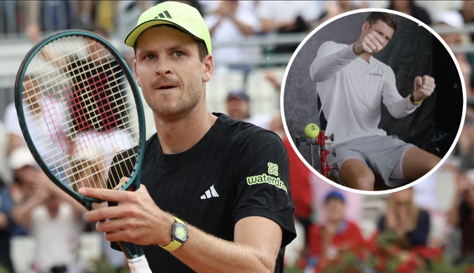 Hubert Hurkacz rozbawił kibiców do łez. "Tenis? Nie, dziękuję"