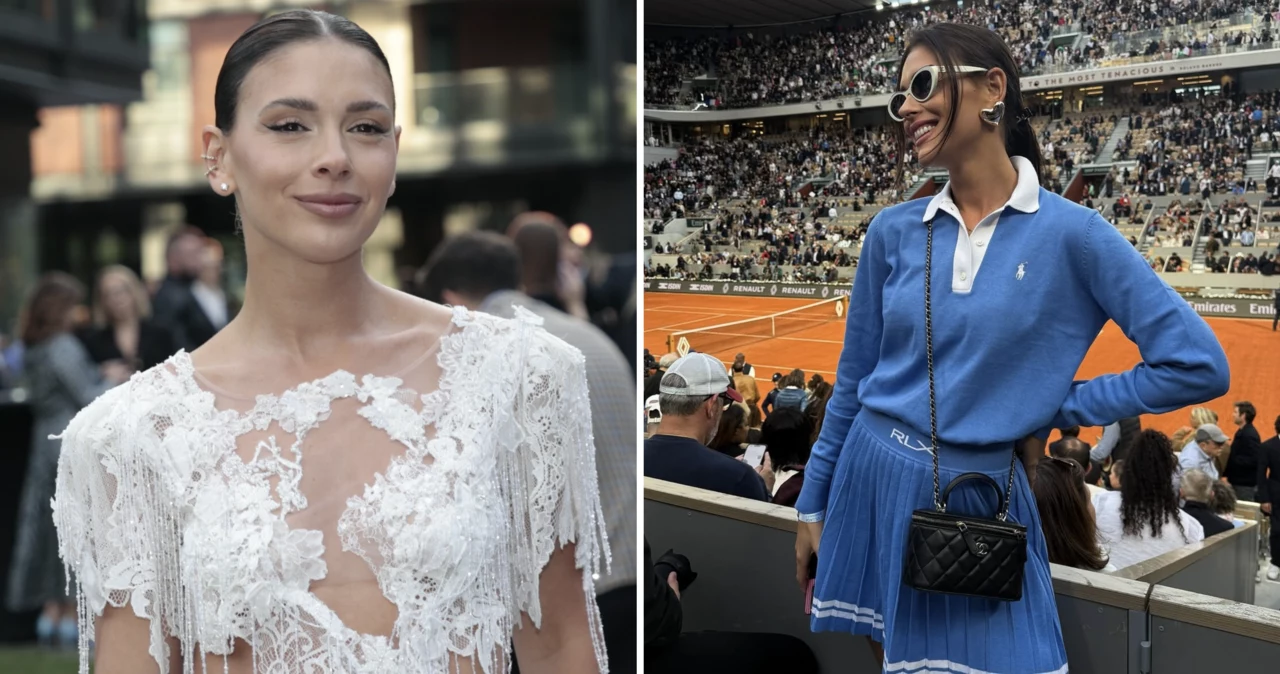 Klaudia Halejcio na turnieju Rolanda Garrosa