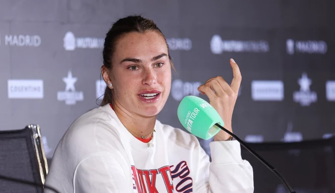 Sabalenka wystrzeliła już w pierwszych sekundach konferencji. Wiadomość dla Świątek