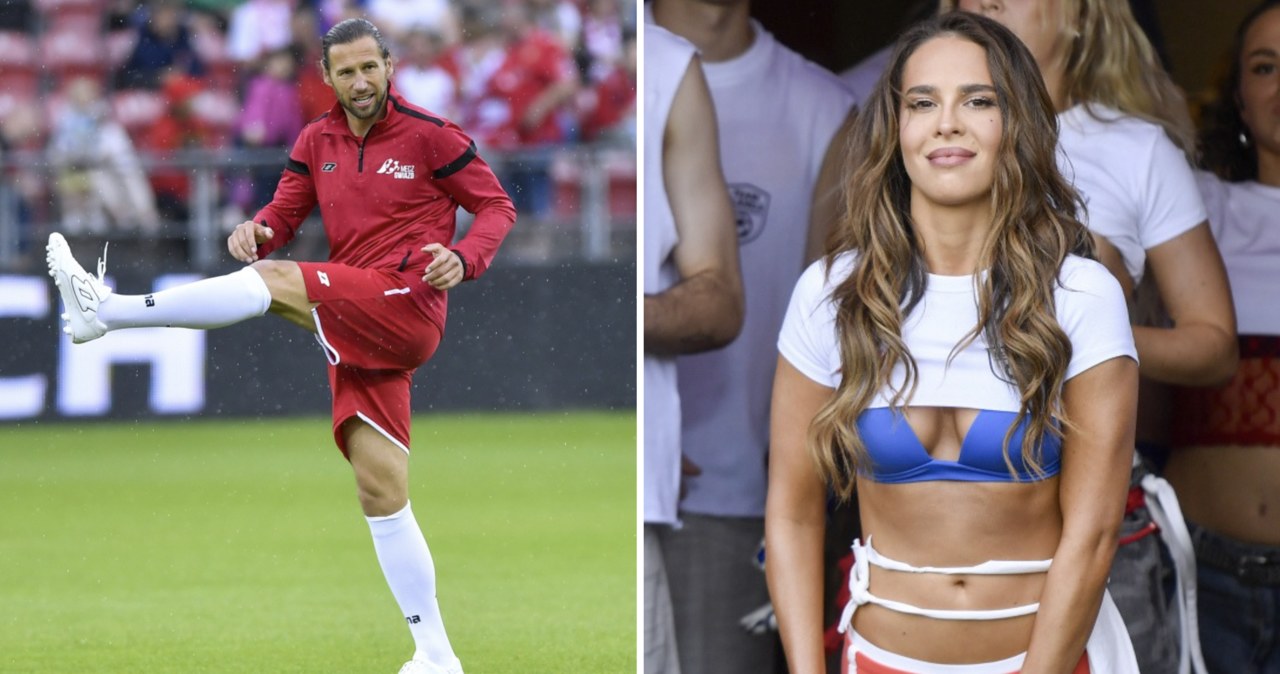 Krychowiak szykował się na mecz, a tu takie sceny. Na murawę wbiegła Blanka