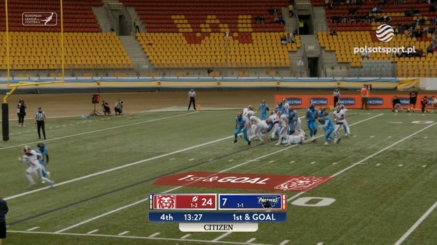 Skrót meczu Panthers Wrocław - Prague Lions z Europejskiej Ligi Futbolu Amerykańskiego (European League of Football).

