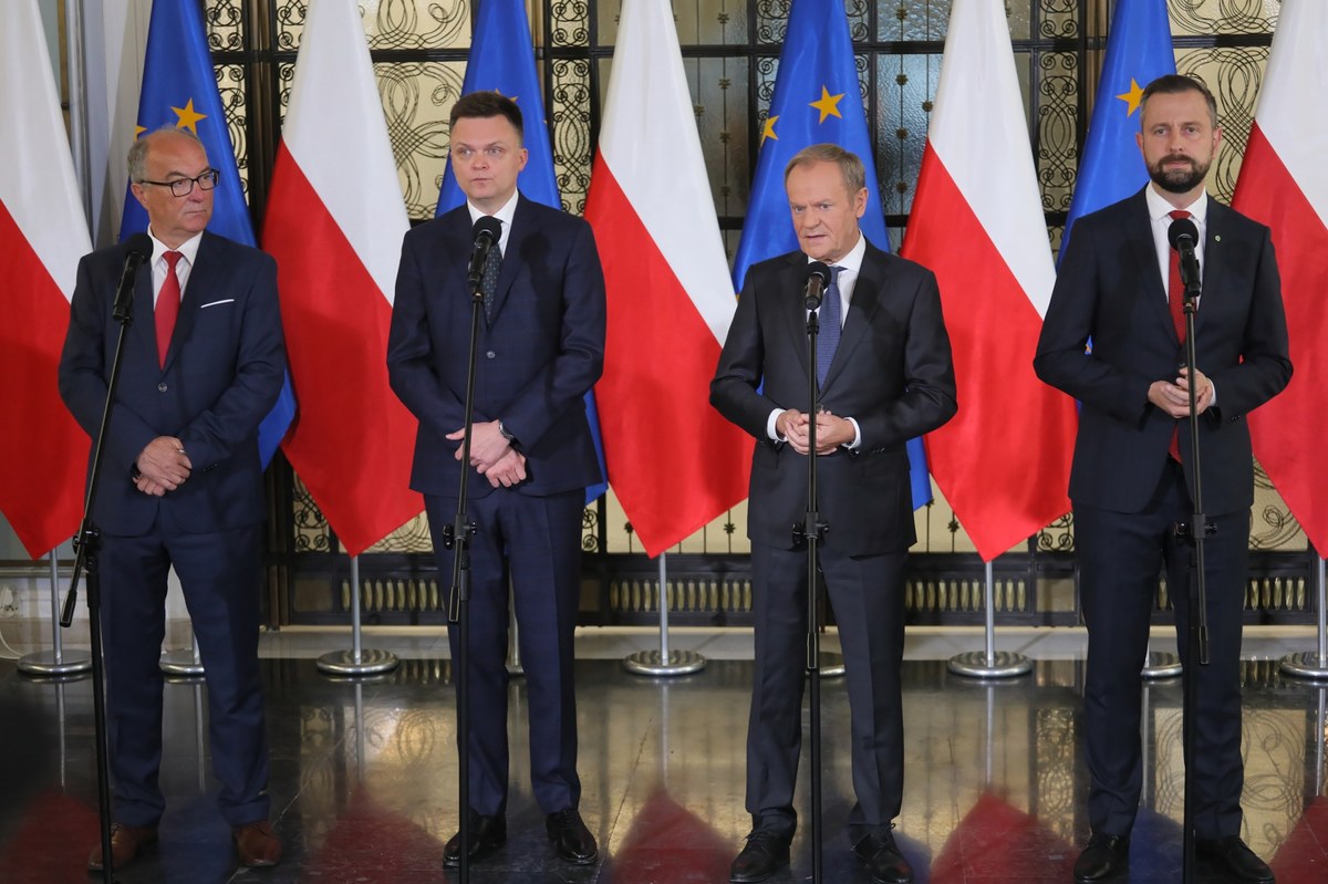 Wieczorne spotkanie liderów koalicji. Informacje RMF FM