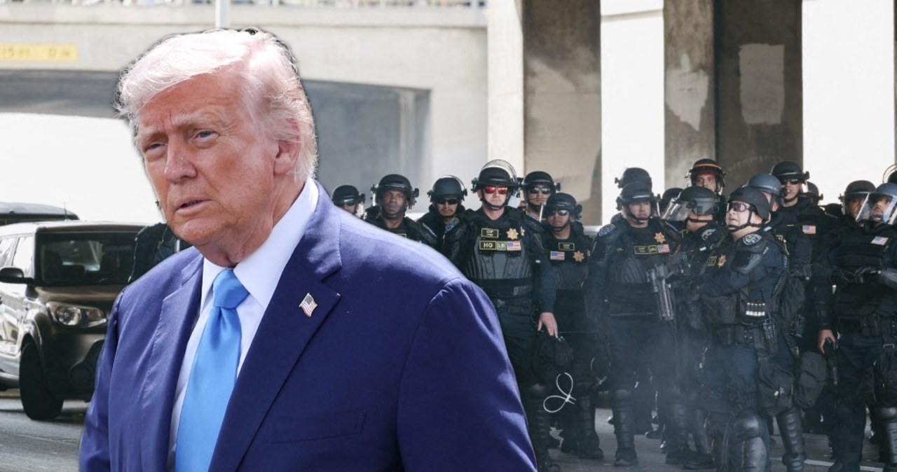 Trump wysłał armię do Kalifornii. "Los Angeles zostałoby zniszczone"