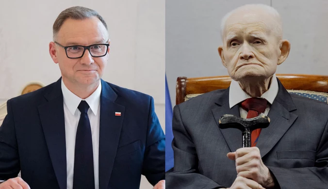 Żartowniś Andrzej Duda
