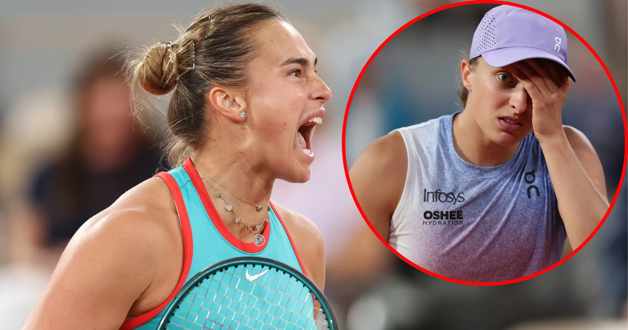 Aryna Sabalenka i Iga Świątek