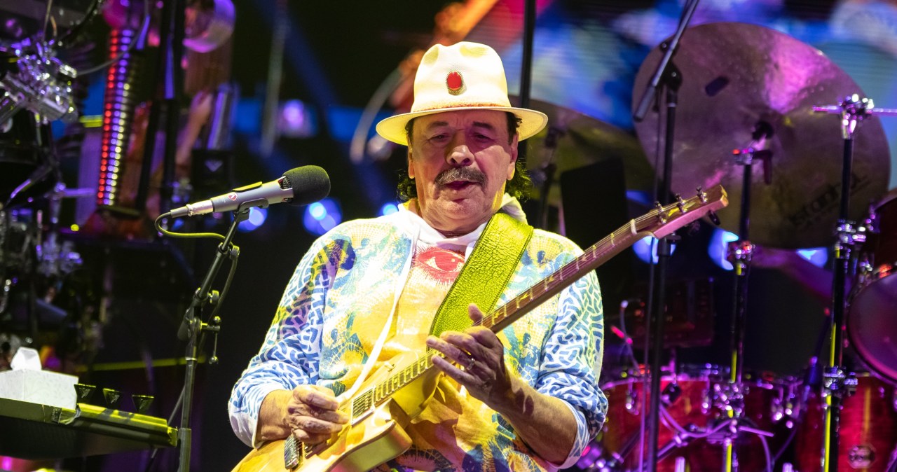 Carlos Santana w Łodzi: "Życzę wam pokoju w głowie" [RELACJA]
