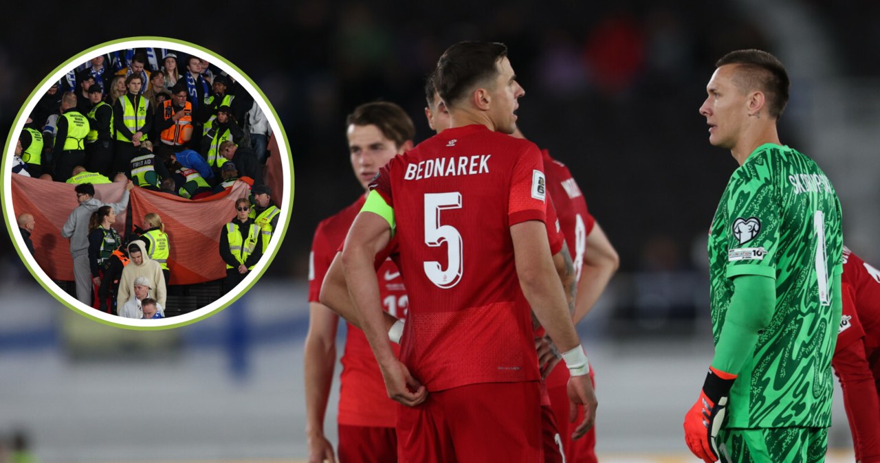 Dramatyczne sceny podczas meczu Polaków. Wiemy, co z kibicem. Jest komunikat