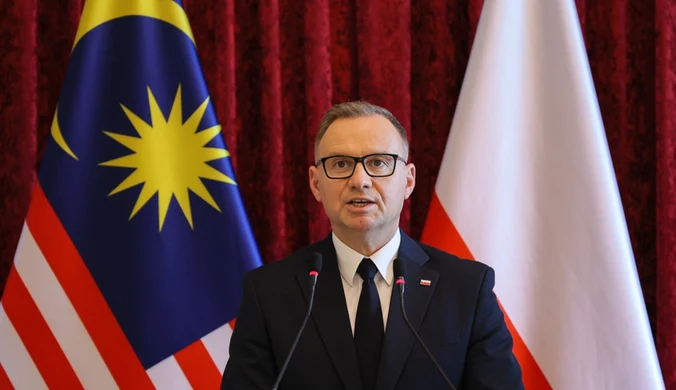 Andrzej Duda reaguje na konflikt w kadrze. Tak podsumował Lewandowskiego