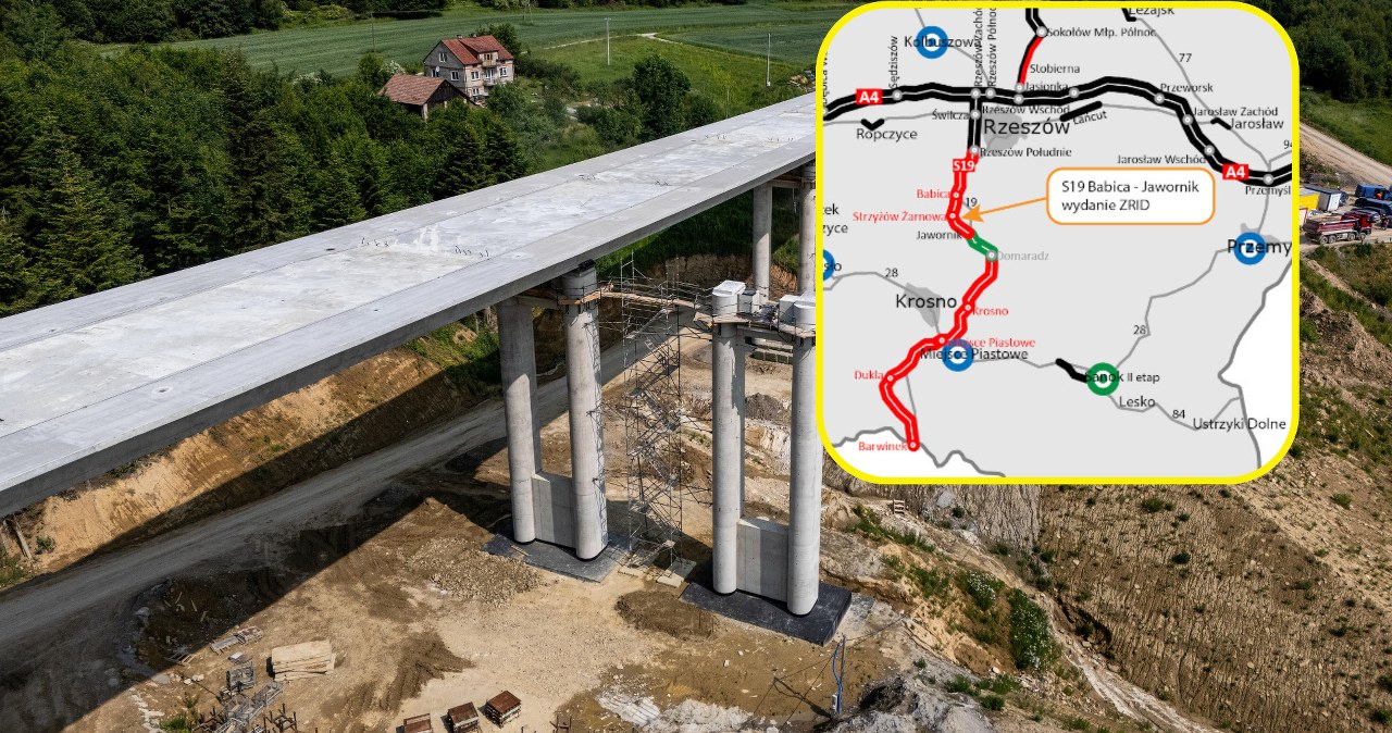 Tak powstaje najbardziej spektakularna droga w Polsce. 30 proc. to estakady