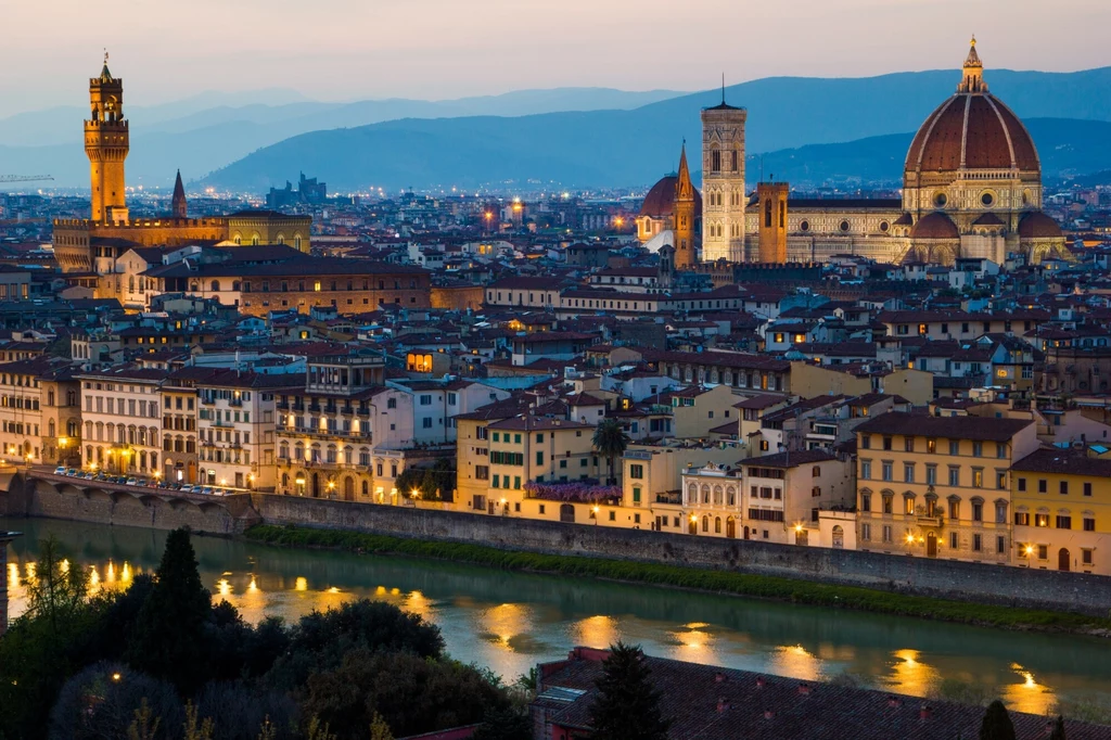 Dzwonnica Giotta we Florencji - stolicy Toskanii