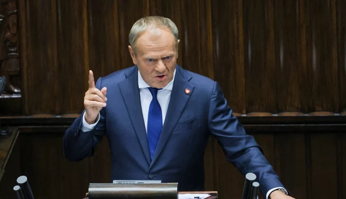 Tusk się nie patyczkuje. Wyszedł na mównicę i "wziął się" za polską reprezentację