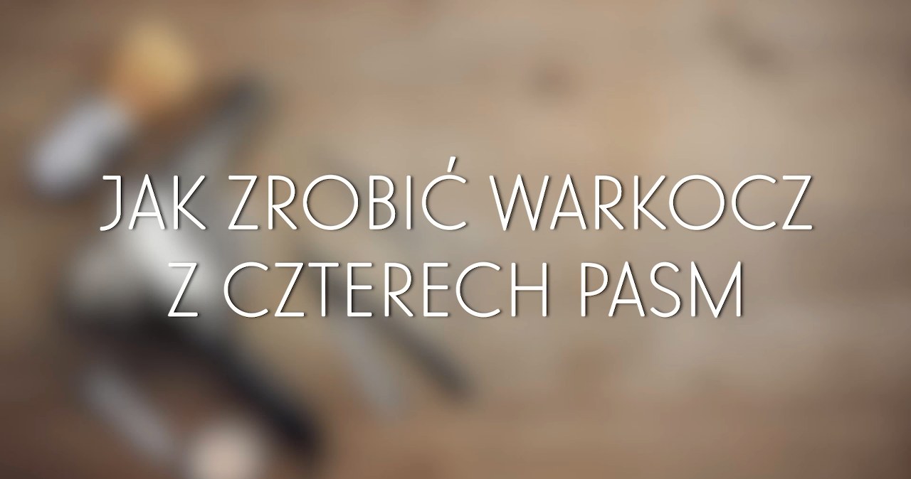 Warkocz z czterech pasm - krok po kroku - Styl w INTERIA.PL