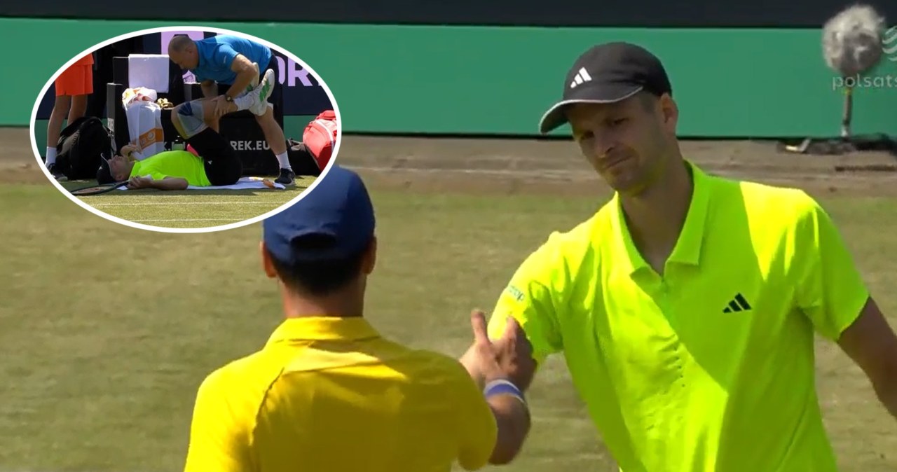 Koncert Hurkacza i kontuzja. Cierpienie Polaka, heroizm Huberta w końcówce