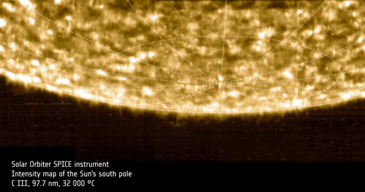 To pierwsze w historii wideo i zdjęcia południowego bieguna Słońca