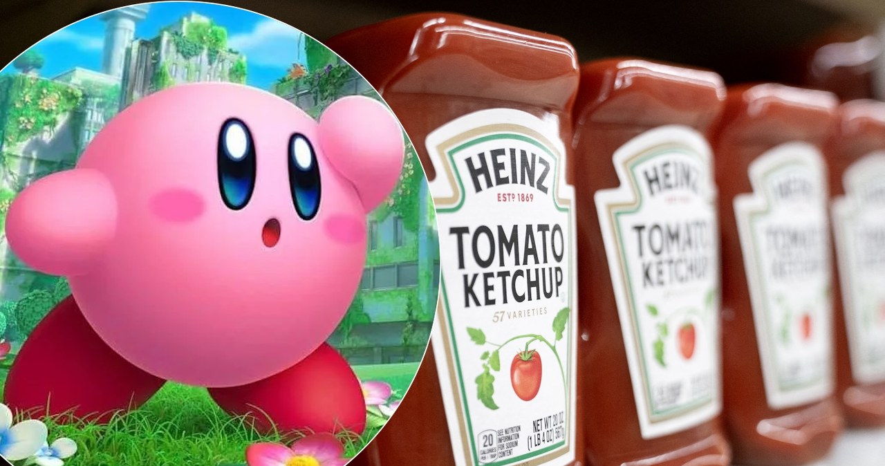 Ketchup dla graczy? Limitowana kolekcja Heinz x Kirby to hit dla fanów Nintendo
