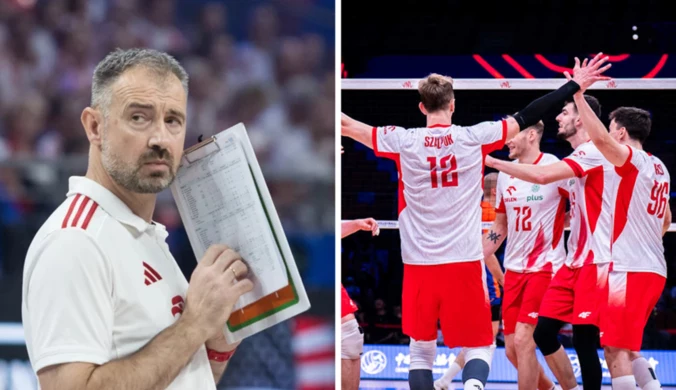 Polscy siatkarze trwonili przewagę, Nikola Grbić rozkładał ręce. Po meczu przyznał. "Staram się"