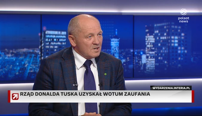 Sawicki w ''Gościu Wydarzeń'': Ja nie mogłem nie zagłosować za wotum zaufania dla rządu koalicyjnego