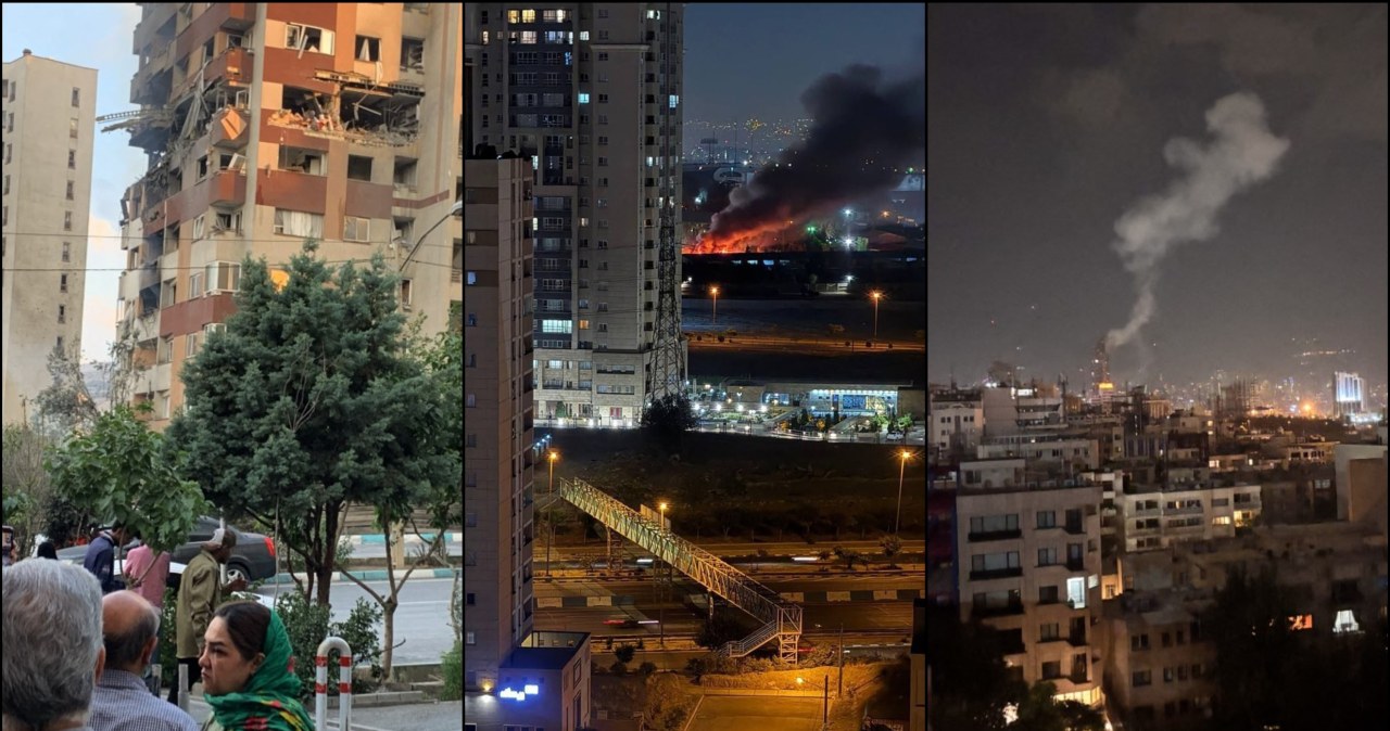 Pięć fal nalotów, setki uderzeń. Izrael zaatakował Iran
