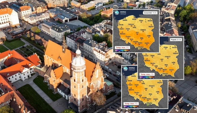 Wiemy sporo o pogodzie na długi czerwcowy weekend. Animacja wiele wyjaśnia