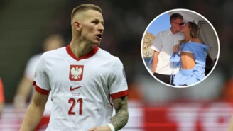 Radość reprezentanta Polski. 