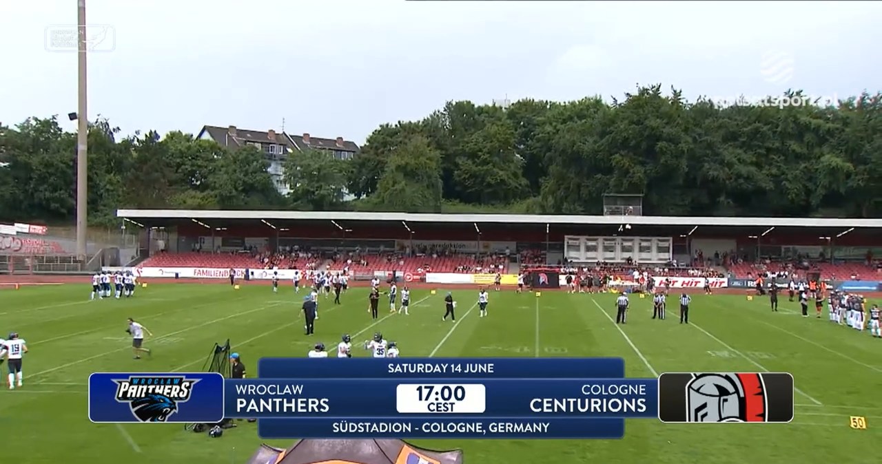 Cologne Centurions - Panthers Wrocław. Skrót meczu. WIDEO