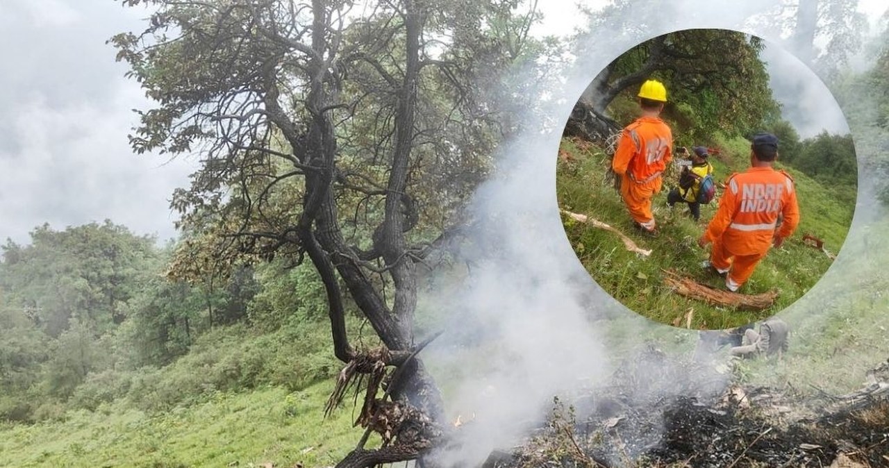 Tragedia w Himalajach. Helikopter spadł zaraz po starcie