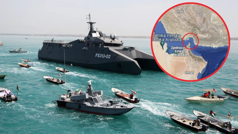 33 km, przez które przepływa 1/3 ropy świata. To as w rękawie Iranu