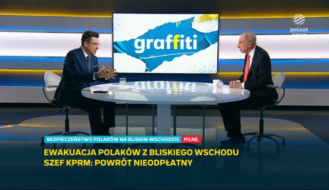 "Pojechali na własną odpowiedzialność". Wiceszef MSZ o ewakuacji Polaków