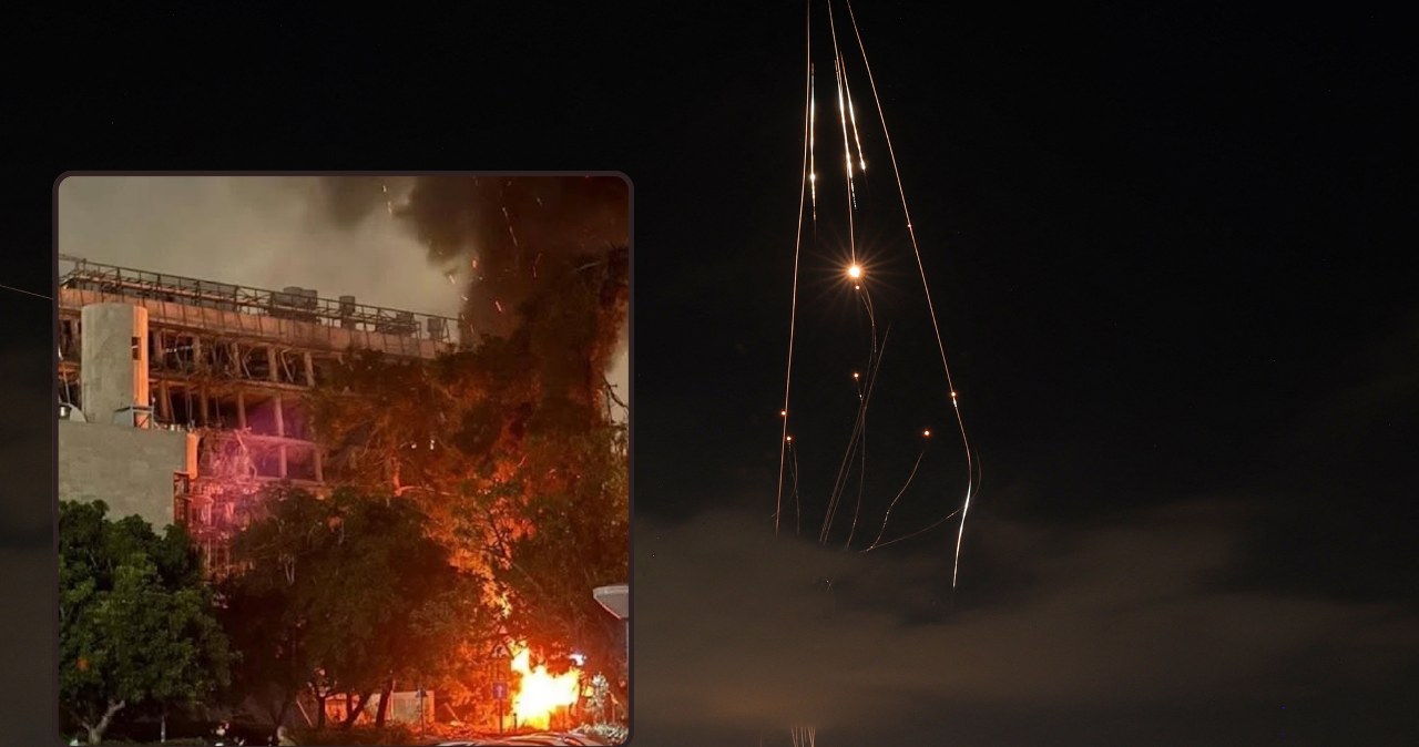 Irańska rakieta wbiła się w "mózg izraelskiego bezpieczeństwa"