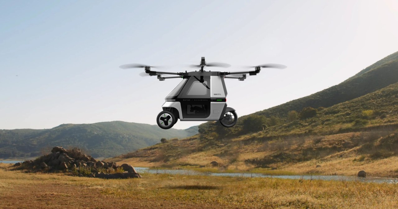 And it rides and flies. Skyrider X6 hybrid motorcycle now available for purchase