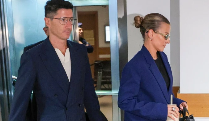 Anna Lewandowska stawiła się w sądzie. Mogła liczyć na wsparcie Roberta