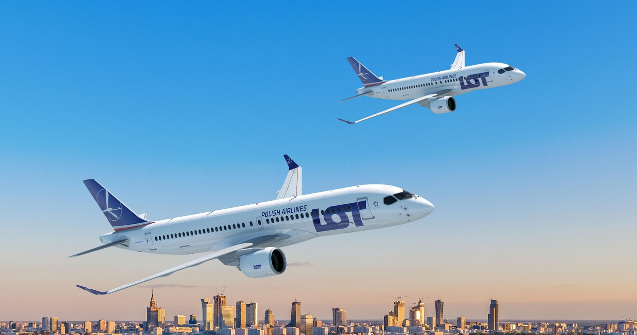 Airbus A220 to nowy samolot polskiego LOT-u. Linia kupi 84 maszyny