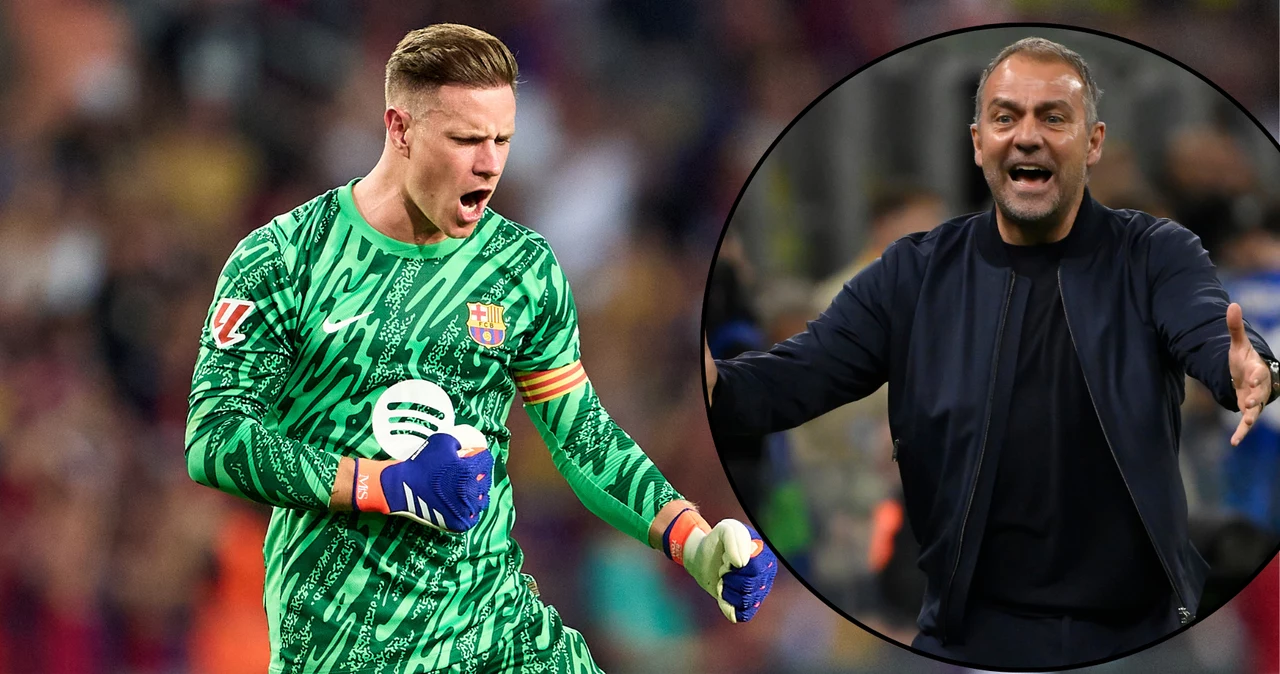 Marc-Andre ter Stegen i Hansi Flick