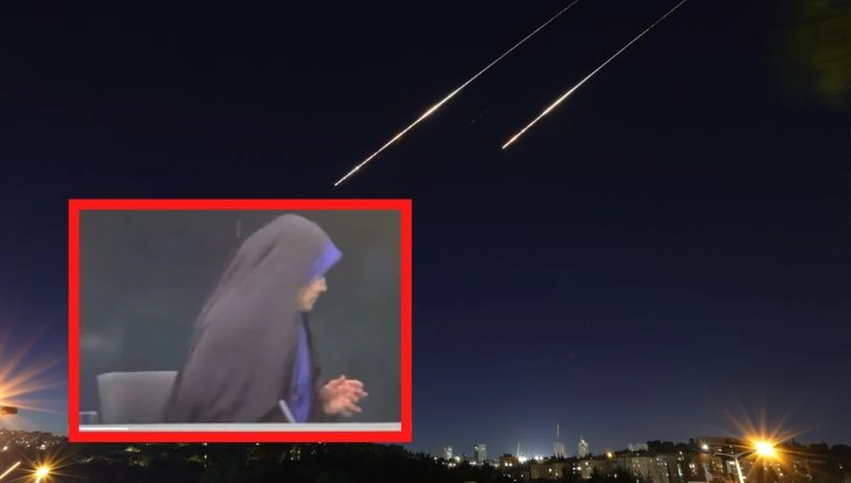 Chwile grozy przeżyła prezenterka irańskiej telewizji państwowej IRIB (Iranian State Broadcasting), gdy w trakcie programu na żywo w gmach stacji uderzyły siły Izraela. Dziennikarka była zmuszona uciekać w popłochu ze studia. Nagranie obiegło już świat. 