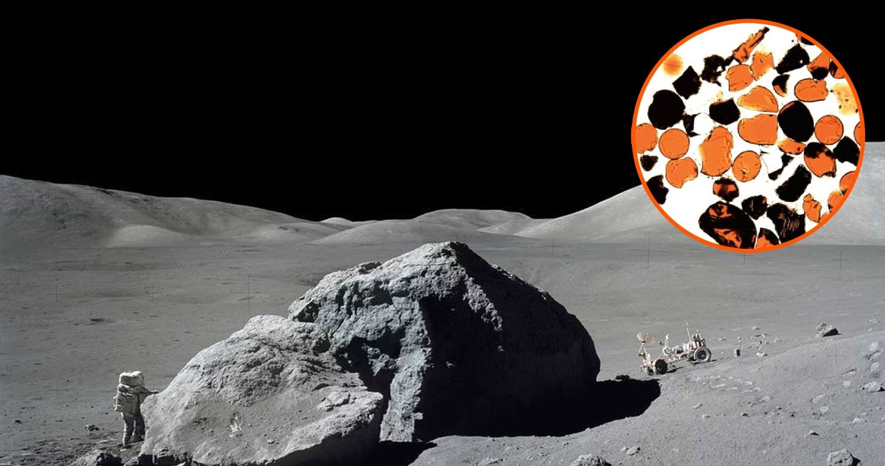 Dziwne odkrycie na Księżycu. W końcu zbadali pomarańczowe kulki