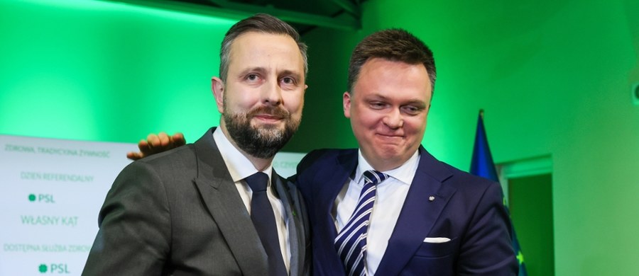 "Decyzję Rady Naczelnej naszego koalicjanta PSL o faktycznym zakończeniu projektu Trzeciej Drogi, przyjmujemy ze zrozumieniem i wdzięcznością" - napisał na portalu X lider Polski 2050 Szymon Hołownia. "Nie było takiej decyzji" - podkreślił w rozmowie z PAP poseł Polskiego Stronnictwa Ludowego Piotr Zgorzelski dopytywany o wpis Hołowni.